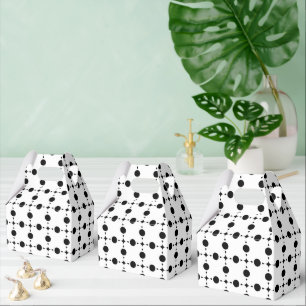 Ballotins Pois noirs, Motif à points Polka, points, pointill
