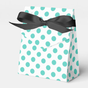 Ballotins pois turquoise