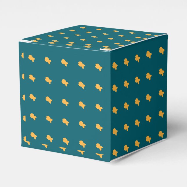 Ballotins Poissonneux Enfants Teal       (Verso)
