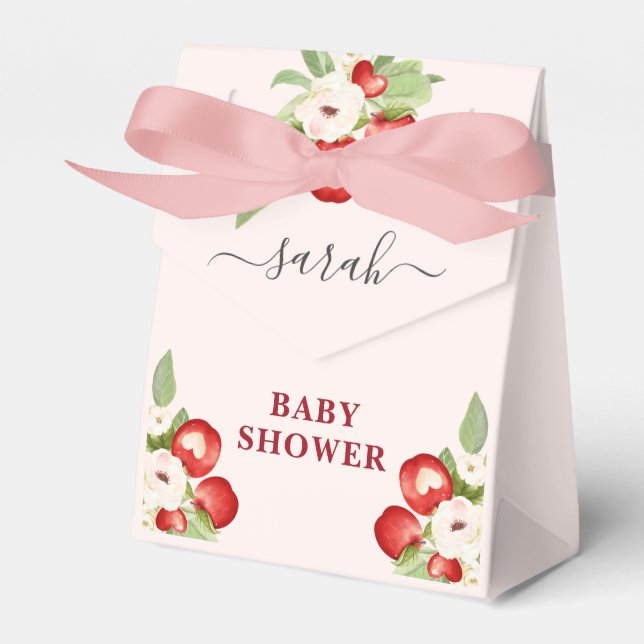 Ballotins Pomme de notre Baby shower oculaire (Verso)