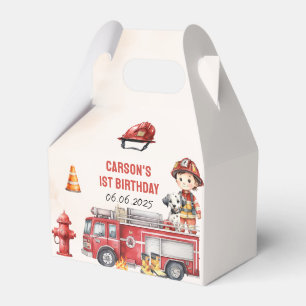 Ballotins Pompier Camion d'incendie 1er anniversaire