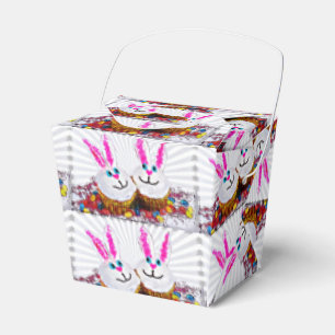 Ballotins Pop Art Pâques Bunny Cupcakes