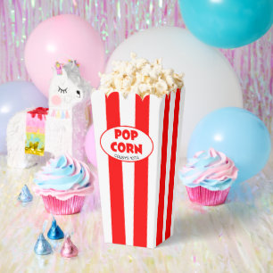 Ballotins Pop Corn Soirée cinéma personnalisée