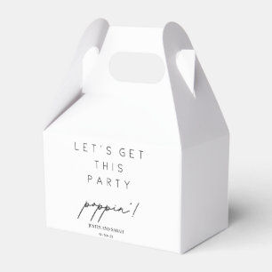 Ballotins Popcorn Ballotin, Party Poppin' Popcorn Bar Mix F