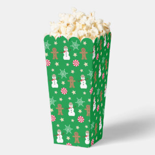 Ballotins Popcorn de Noël Amusant et Élégant