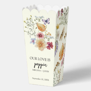 Ballotins Popcorn de papillon Boho fleur sauvage