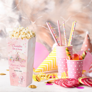 Ballotins Popcorn rose et Pyjamas Swood fête d'anniversaire