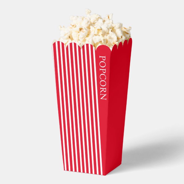 Ballotins Popcorn simple standard rouge et blanc (Sauté)