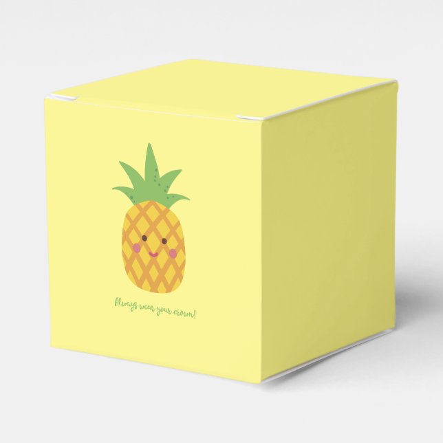 Ballotins Portez toujours votre Ballotin d'ananas Punny Crow (Verso)