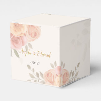 Ballotins Pose Boho Botanique Rose Blanc