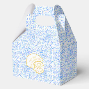Ballotins "Pour ma Squeeze principale" Citron & Carreaux Ble