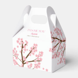 Ballotins Premier Anniversaire Printemps Cerise Fleurs Flora
