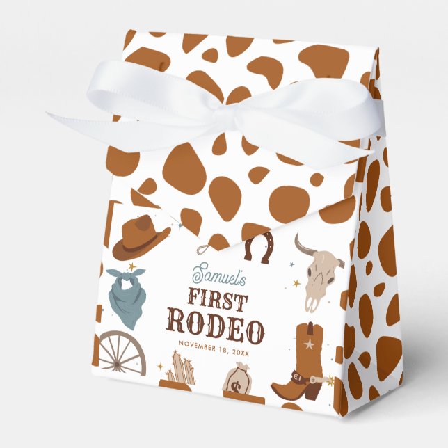 Ballotins Premier Rodeo Wild West Boy Premier anniversaire B (Verso)