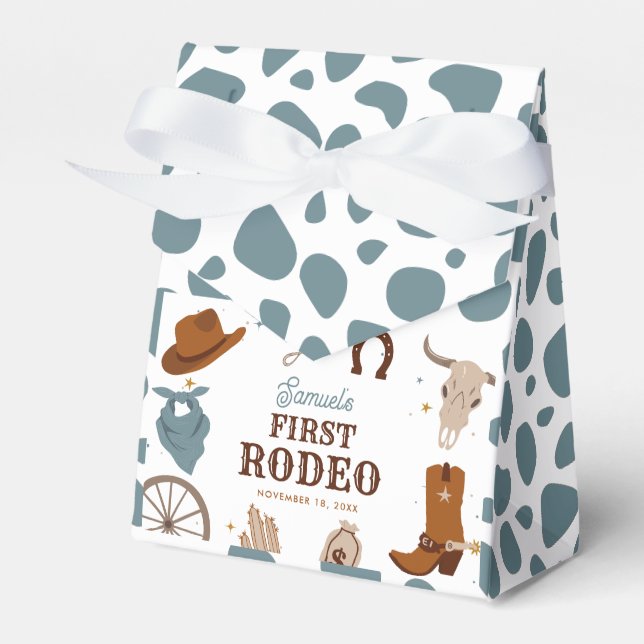 Ballotins Premier Rodeo Wild West Boy Premier anniversaire b (Verso)