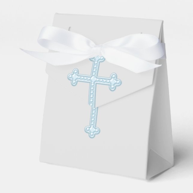 Ballotins Première communion bleu et gris (Verso)