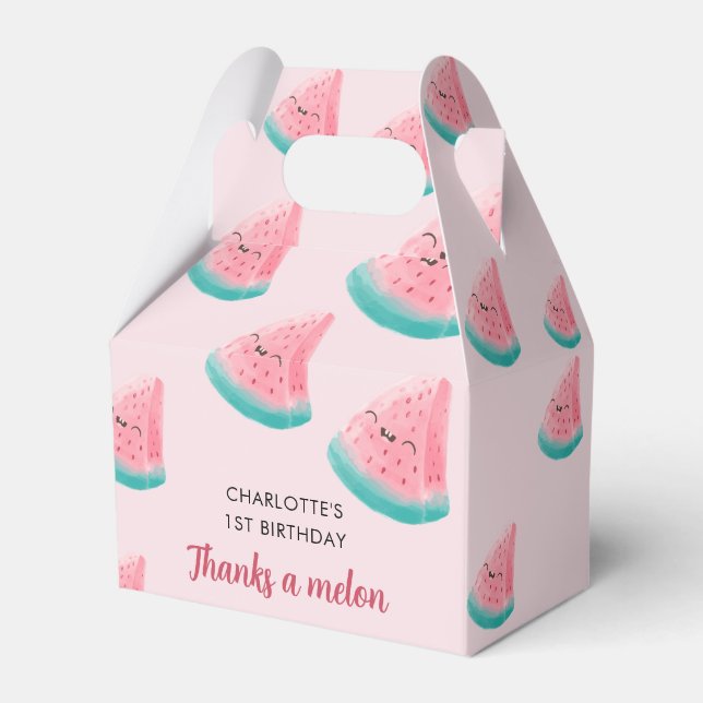 Ballotins Première fête de la pastèque Merci Melon (Verso)
