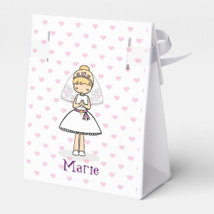 Ballotins Première fille de jour personnalisée de communio