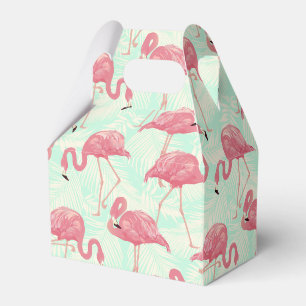 Ballotins Preppy Chic Elegant Pink Flamingo Motif
