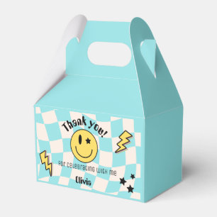 Ballotins Preppy Light Blue Y2K Retro Ballotin d'anniversair