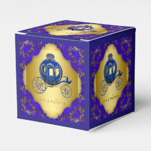 Ballotins Prince bleu royal et or