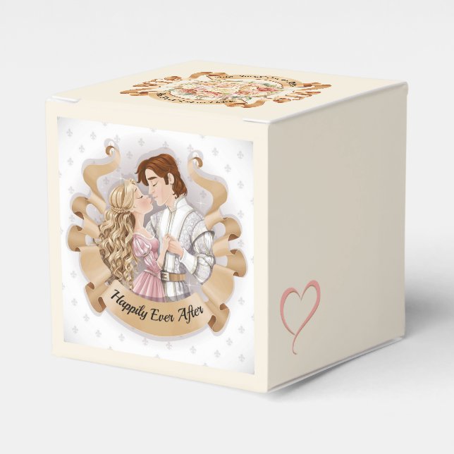 Ballotins Prince et Princesse Petite Faveur / Boîte cadeau 2 (Verso)