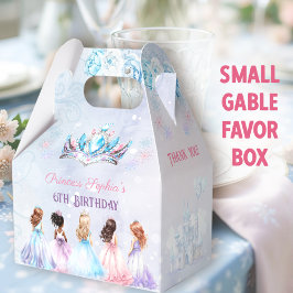 Ballotins Princess Crown Winter Purple Blue Girl Anniversair