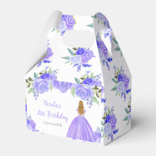Ballotins Princesse aux Cheveux Blonds Fête d'Anniversaire F