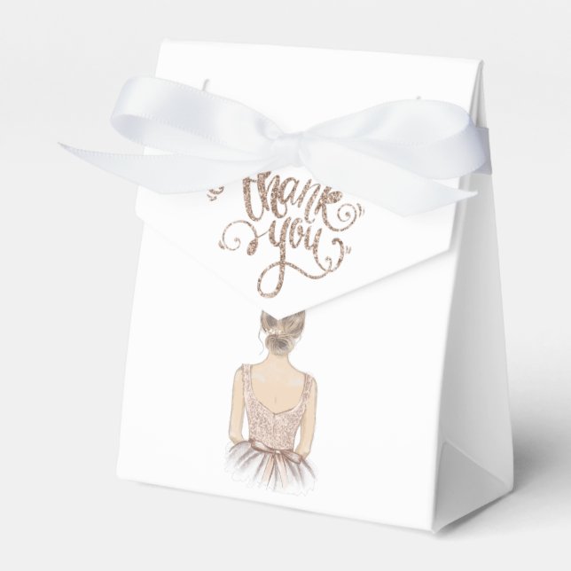 Ballotins Princesse de luxe Anniversaire parties scintillant (Verso)