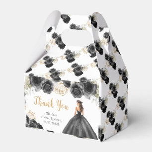 Ballotins Princesse en Sweet sixteen noir Merci