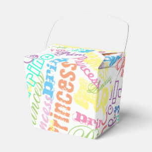 Ballotins Princesse Nom personnalisé Sherbert Pastel Couleur