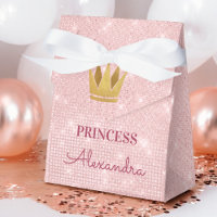 Princesse Rose de la Couronne Or Blush rose étince
