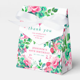 Ballotins Printemps Eté Aquarelle Florale 60e Anniversaire