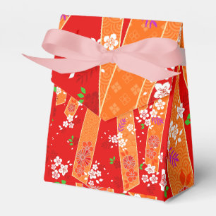 Ballotins Printemps japonais Floral Kimono Motif