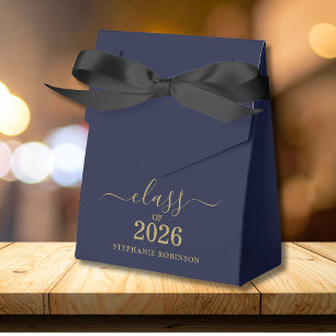 Ballotins Promotion 2026 Diplômation Bleu Or Script