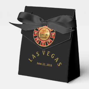 Ballotins puce casino Las Vegas   or noir et rouge