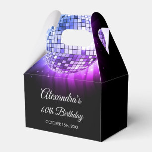 Ballotins Purple 60e anniversaire Disco Ball 70's