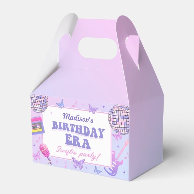 Ballotins Purple Disco Dans Mon Anniversaire Anniversaire (Verso)