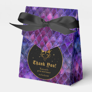 Ballotins Purple Dragon Scales Or Anniversaire Merci