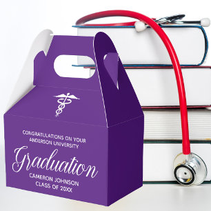 Ballotins Purple White Médicale School Graduation Party