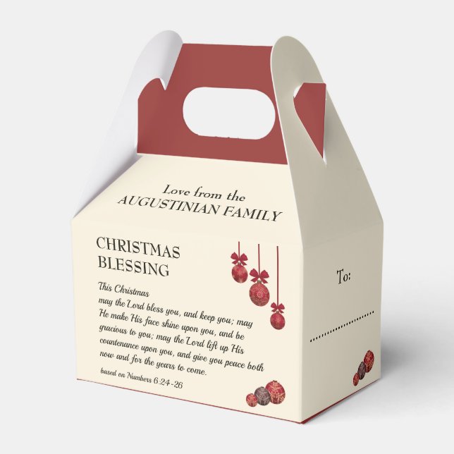 BALLOTINS QUE LE SEIGNEUR VOUS BÉNISSE (Verso)