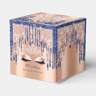 Ballotins Quinceañeras Sweet 16e Rose de la nuptiale Drip Bl