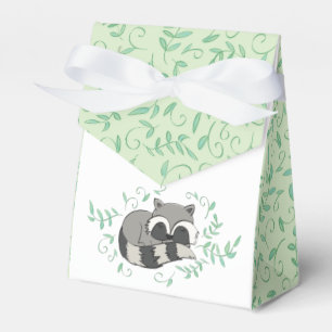 Ballotins Raccoon Baby shower Bois Animaux