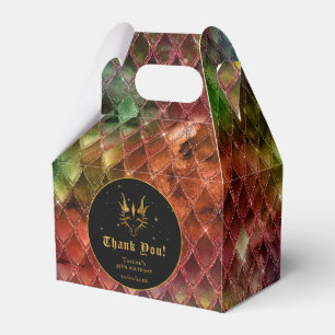 Ballotins Rainbow Dragon Scales Or Anniversaire Merci