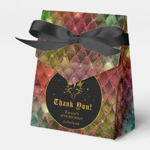 Ballotins Rainbow Dragon Scales Or Anniversaire Merci