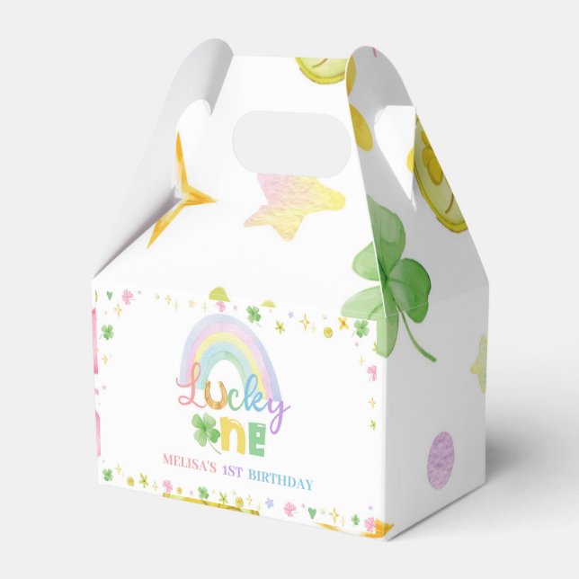 Ballotins Rainbow Lucky One Ballotin Anniversaire Party (Verso)