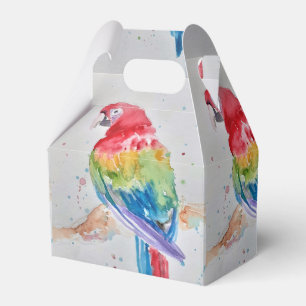 Ballotins Rainbow Parrot Bird Enfant Ballotin de gâteau d'an