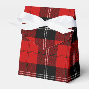 Ballotins Ramsay tartan rouge noir plaid