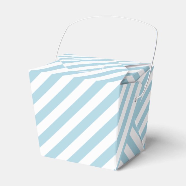 Ballotins Rayures bleu clair (Verso)
