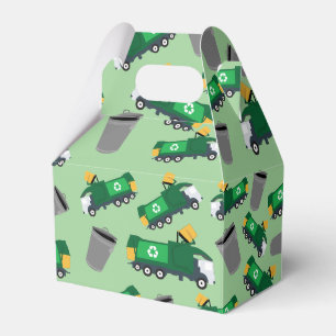 Ballotins Recyclage Motif de camion-poubelle