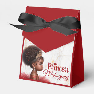 Ballotins Red Black Gold Baby shower Royal